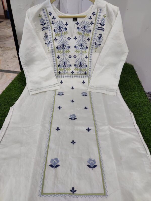 royalnext Kurti-Chanderi silk with cotton lining